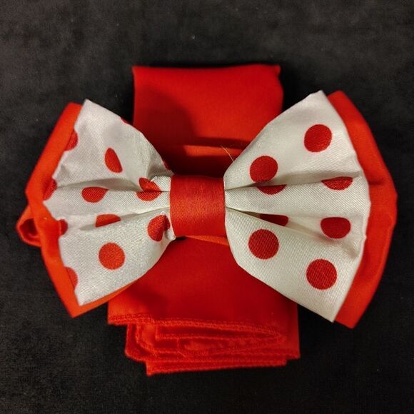COPY - MEN'S ST. PATRICK BOW TIE & HANKY SET. - Picture 1 of 4
